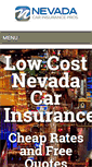 Mobile Screenshot of nevadacarinsurancepros.com